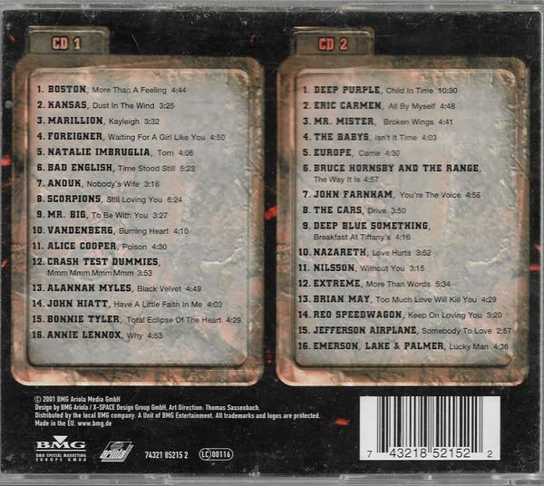 Rock Files Presents The Best Rock Ballads