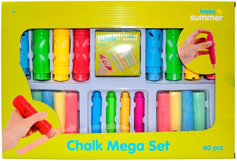 Happy Summer Chalk Mega Set 40 pcs. (303202
