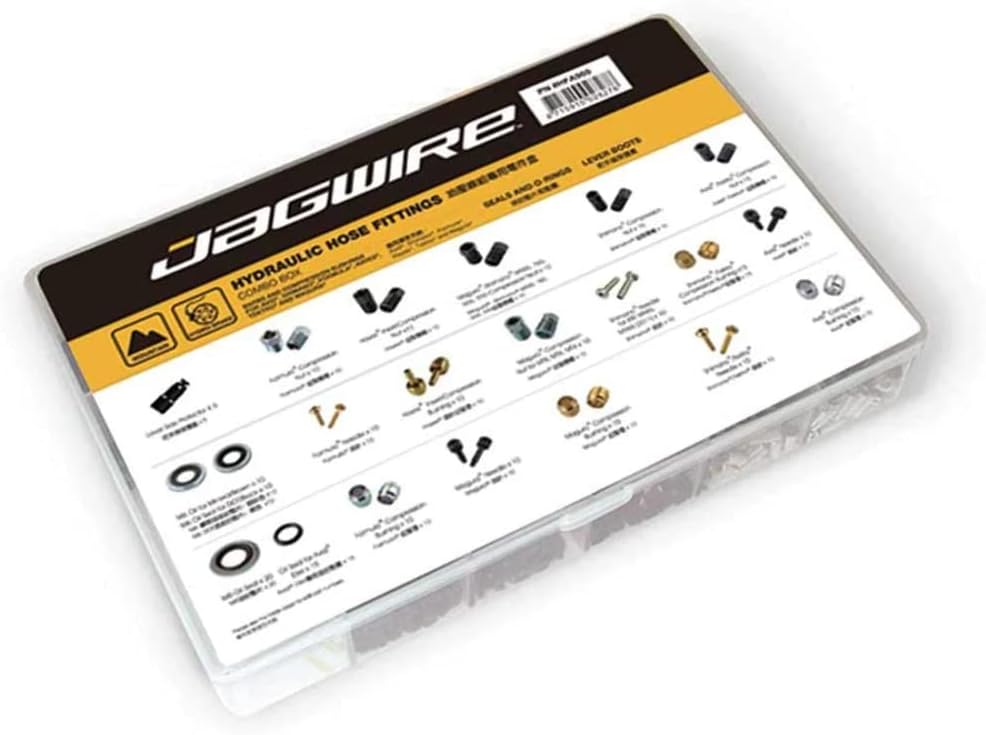 Jagwire Hydraulic Hose Fittings Combo Kits – WS Transmission for Bicycles