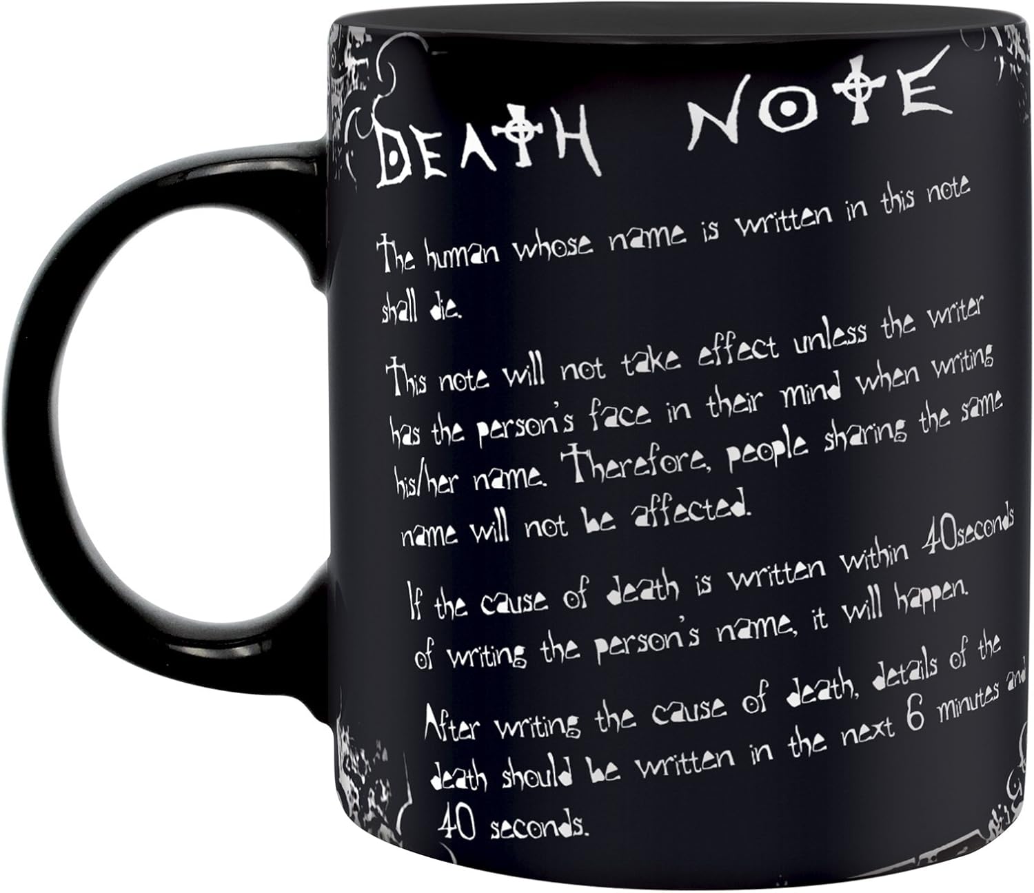 ABYstyle Death Note L & Rules Mug