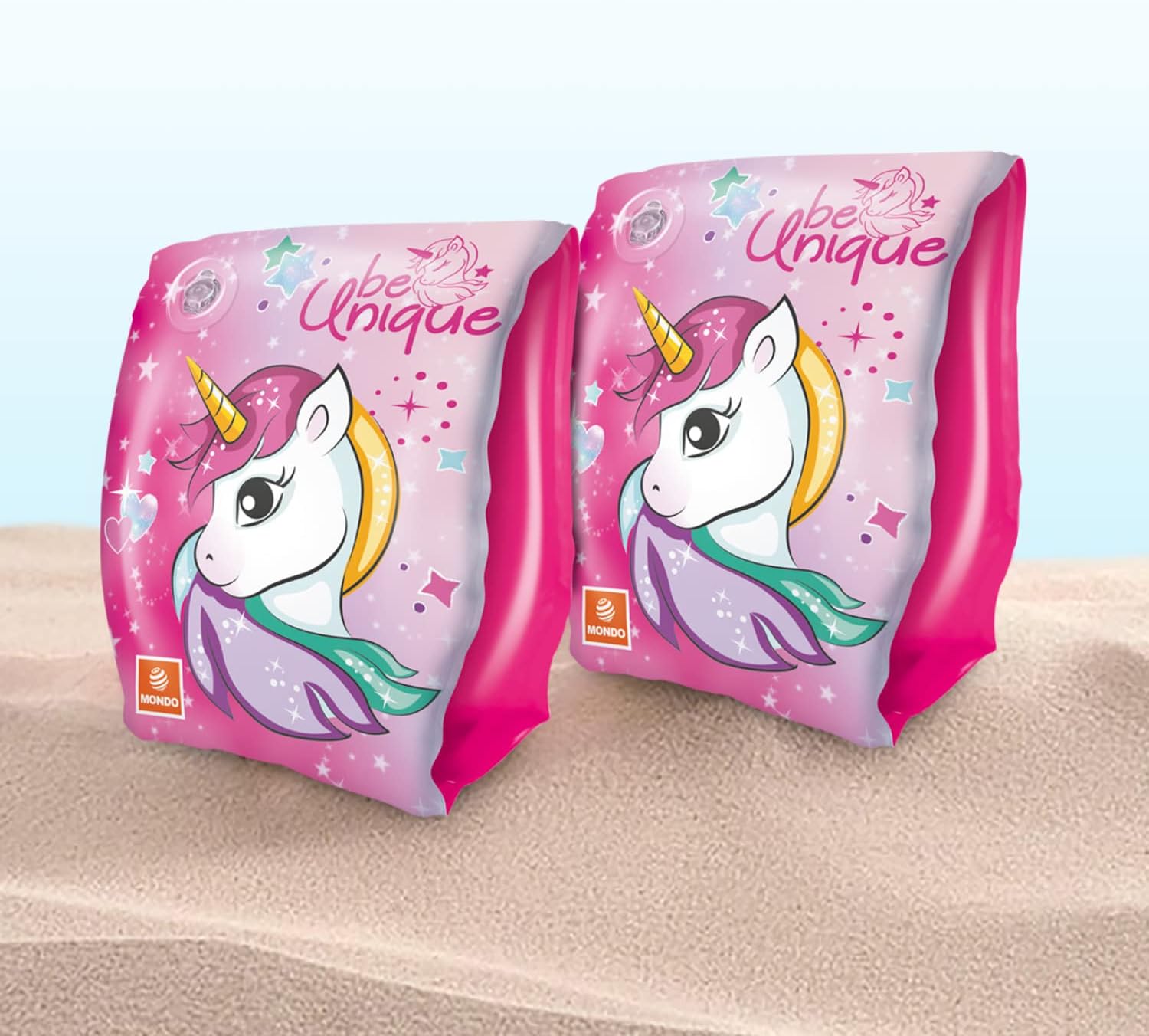Mondo Toys - UNICORN Arm Bands - Children's Safety Armrests - PVC Material - Suitable for children from 2 to 6 years with weight 6-20 kg - 16937