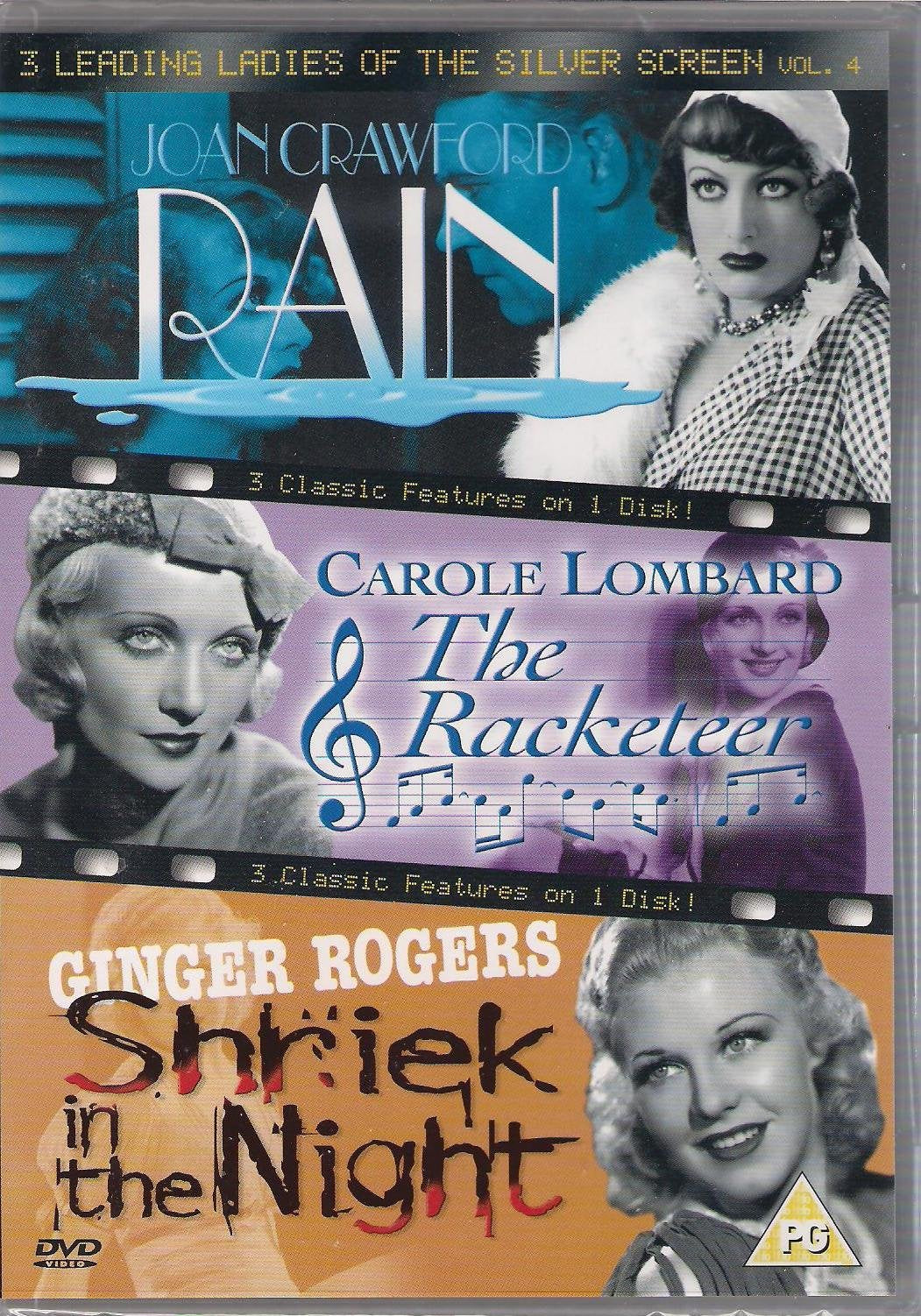 Rain (1932) / The Racketeer (1929) / A Shriek in the Night (1933)