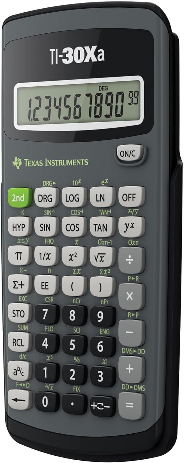 Texas Instruments TI-30XA Student Scientific Calculator (Föur Rask