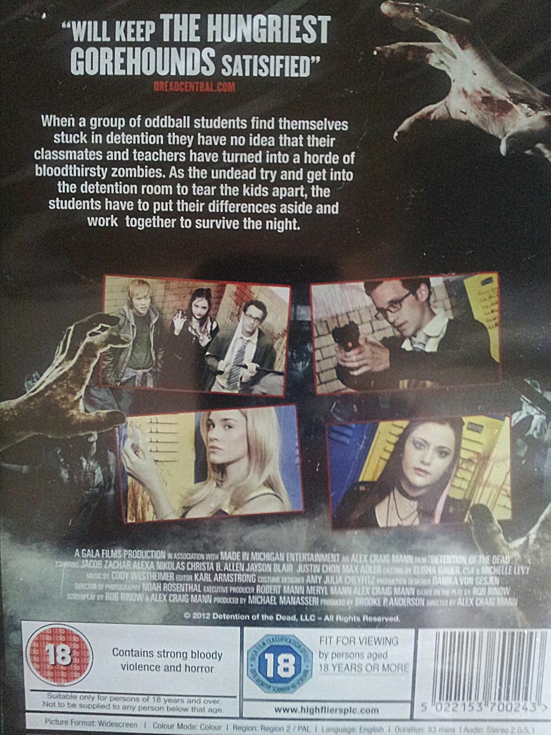 Detention Of The Dead (DVD)