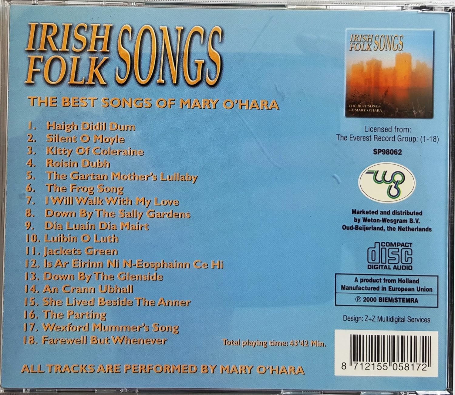 Irish Folk Songs