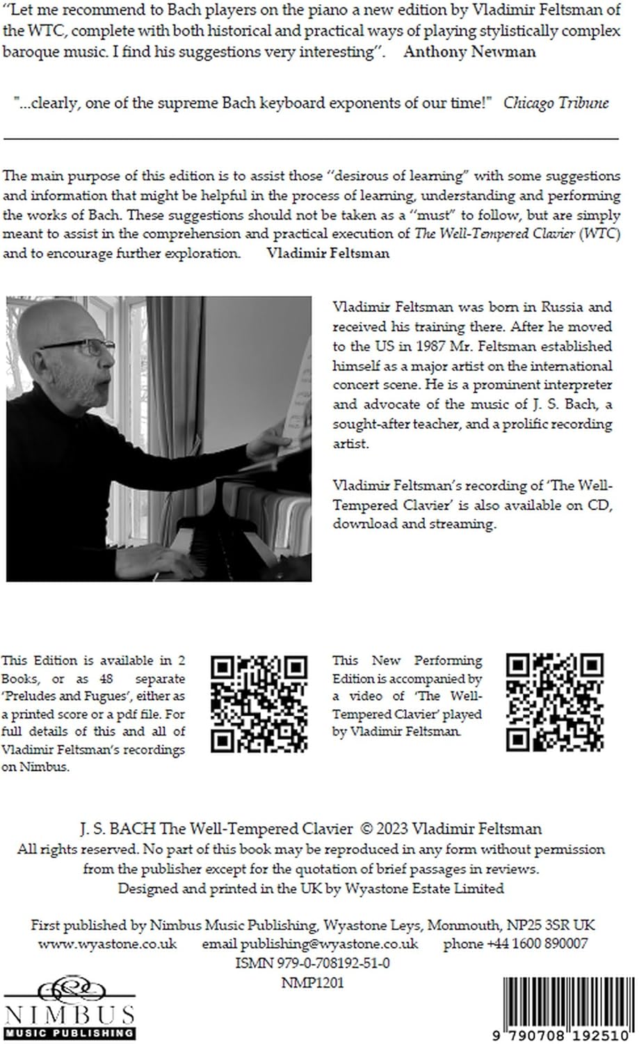 J.S. Bach: The Well-Tempered Clavier Book 1 - No. 7 Eb major, BWV 852