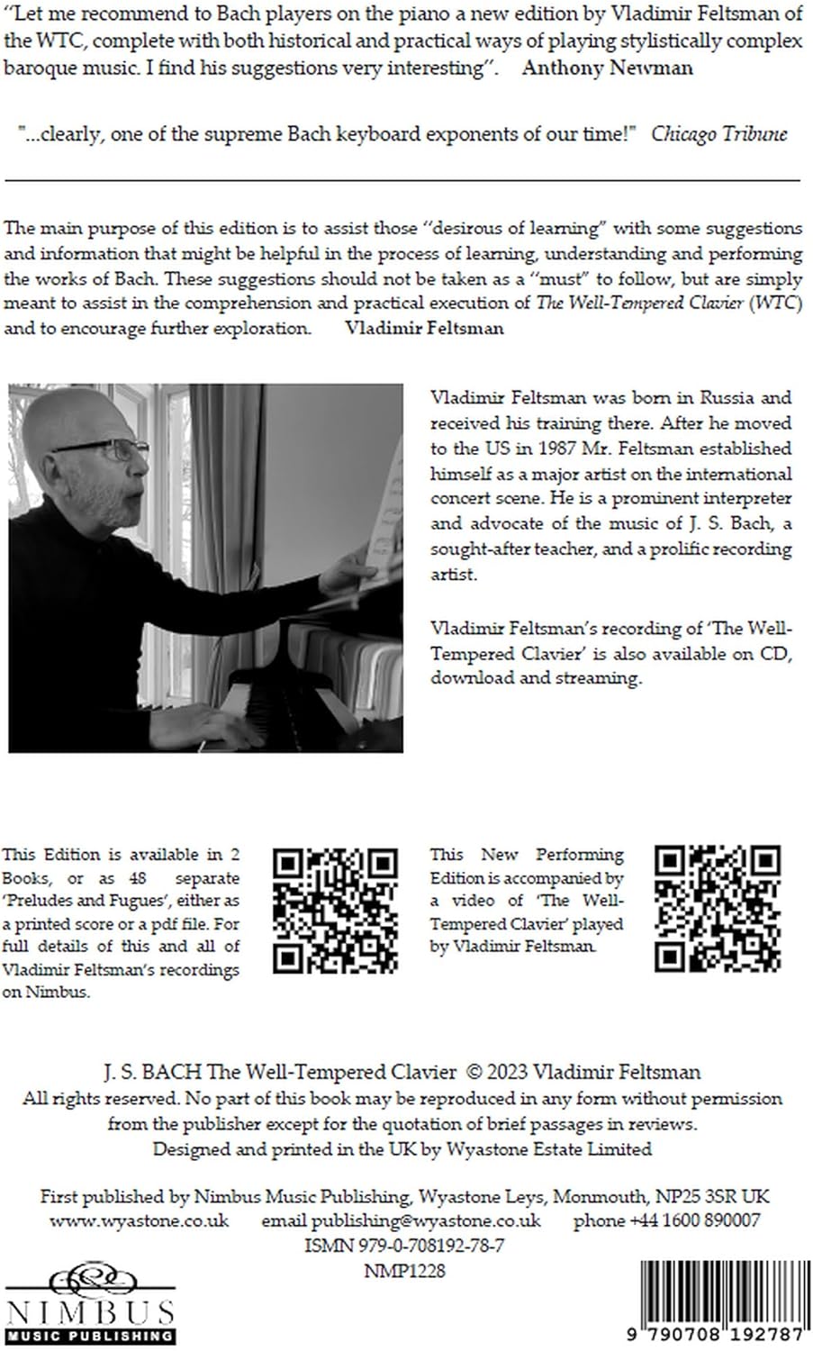 J.S. Bach: The Well-Tempered Clavier Book 2 - No. 10 E minor, BWV 879