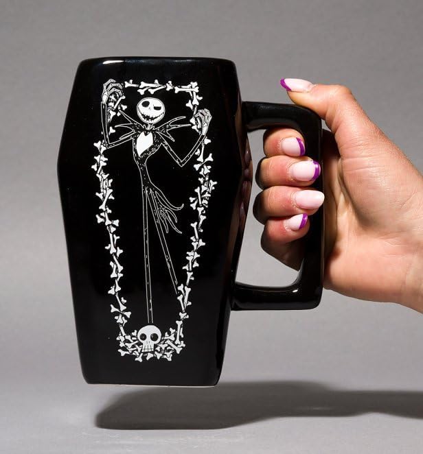 Disney The Nightmare Before Christmas Coffin Shaped Mug