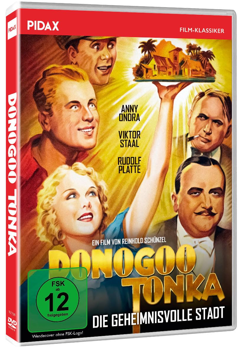 Donogoo Tonka, die geheimnisvolle Stadt / Lange gesuchte Abenteuerkomödie mit Starbesetzung (Pidax Film-Klassiker