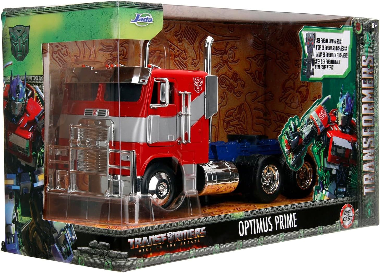 Transformers Véhicule 1/24 Big Rig T7 Optimus Prime