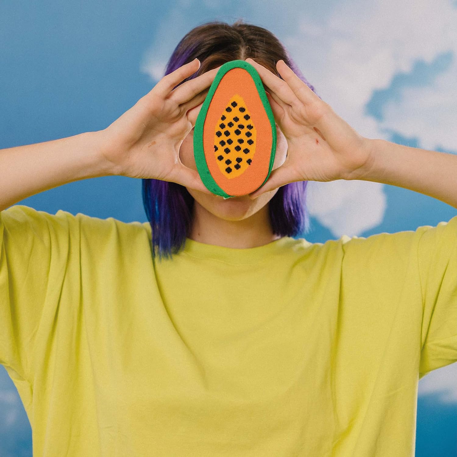 Eat My Socks - Juicy Papaya - Green - One size