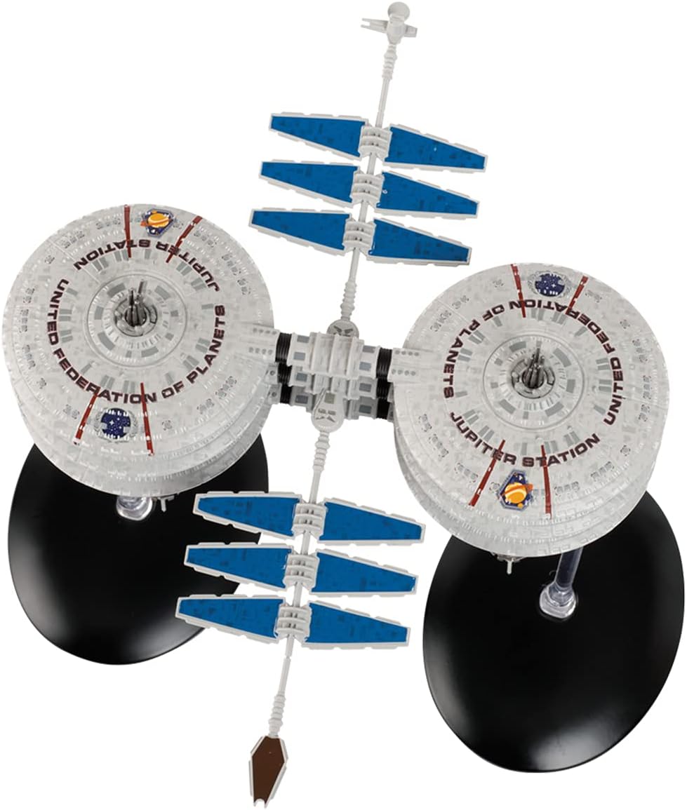 Star Trek - Jupiter Station Collector's Model - Star Trek Official Starships Collection by Eaglemoss Collections