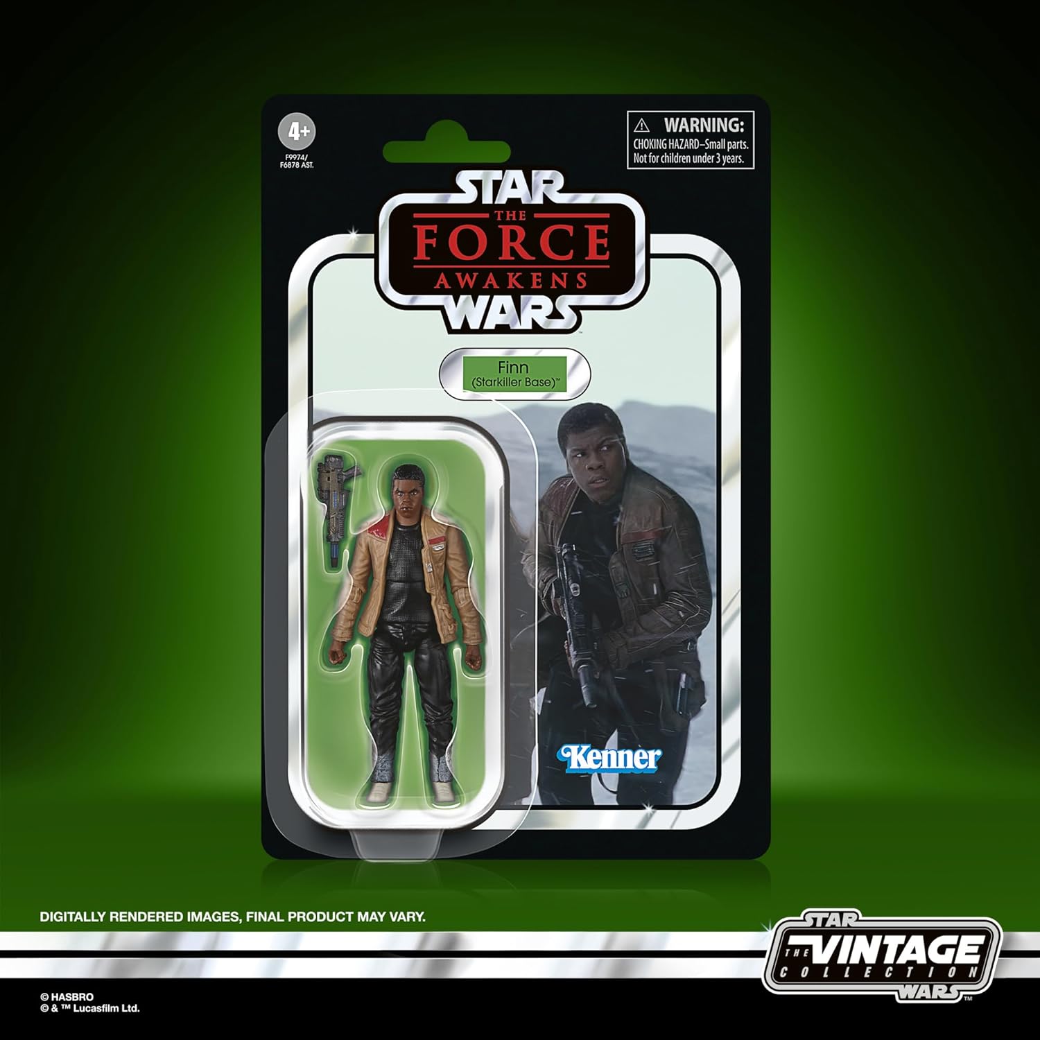 Star Wars The Vintage Collection Finn (Starkiller Base) Star Wars: The Force Awakens 3.75 Inch Action Figure