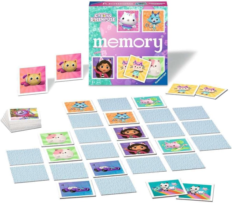 Ravensburger memory 22596 jeu de société Gabby's Dollhouse Assortiments