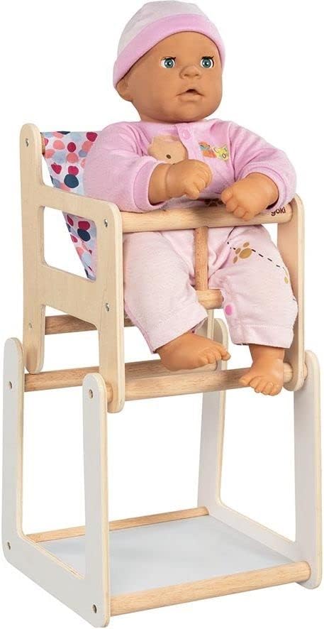 GOKI Highchair Doll Highchair with Table