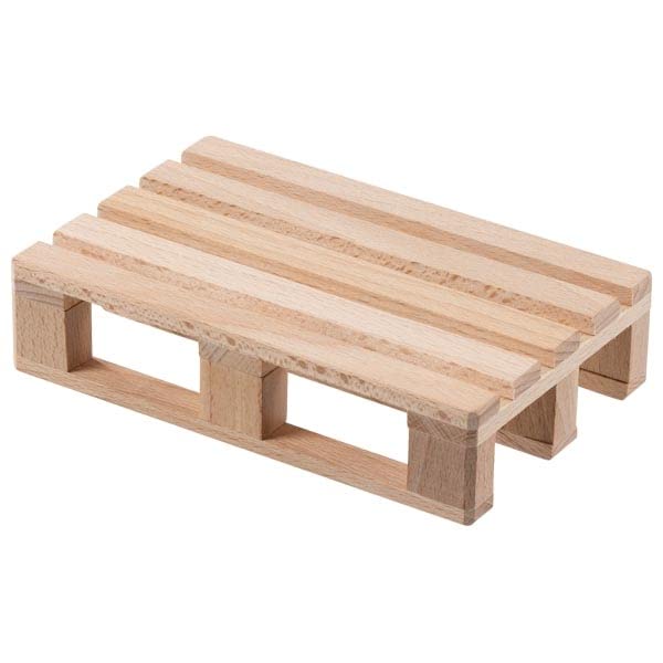 goki 53788 - Pallet wooden cranes and forklifts realistic design