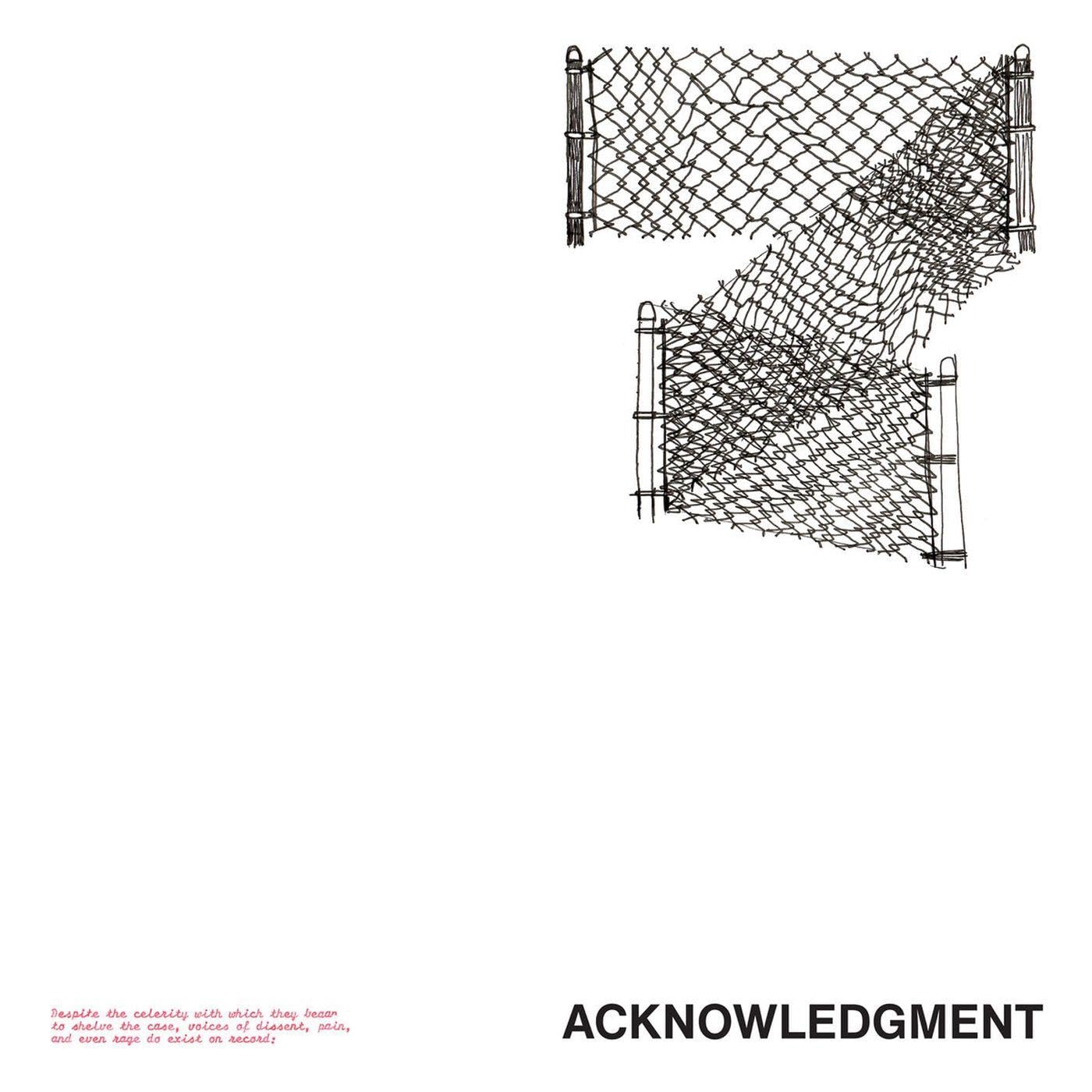 Acknowledgement