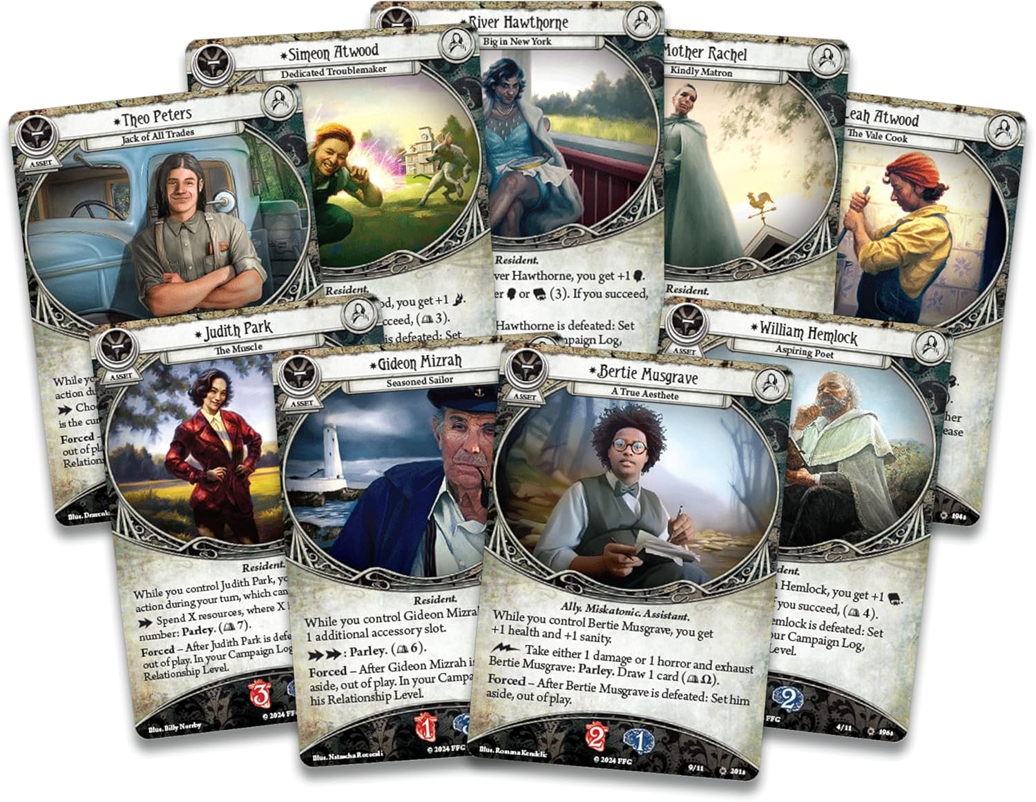 Fantasy Flight Games | Arkham Horror: The Feast of Hemlock Vale Campaign Expansion | Cooperative Card Game | Ages 14+ | 1-4 Players | 1-2 Hours Playing Time