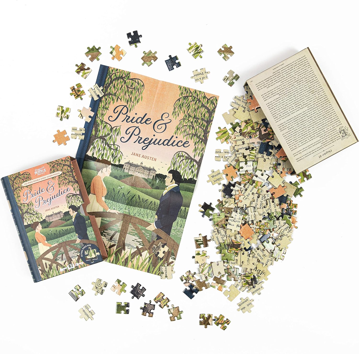Professor Puzzle | Pride & Prejudice Jigsaw Puzzle | Puzzle | Ages 8+ | 1 Players