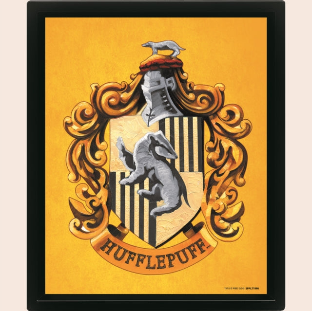 Harry Potter Colourful Crest Hufflepuff