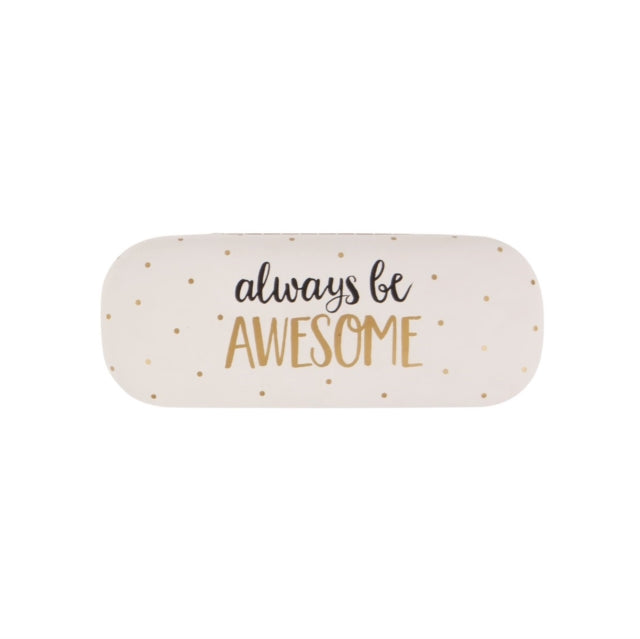 Metallic Monochrome Awesome Glasses Case
