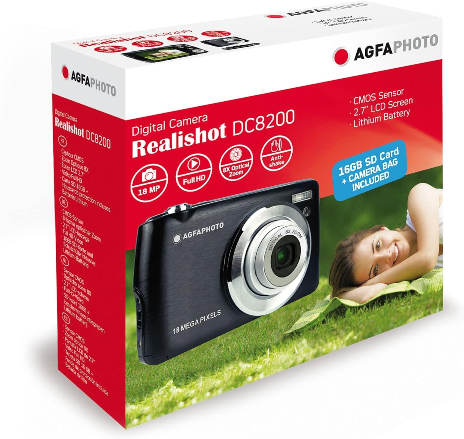 Agfa Photo Realishot DC8200 Compact Digital Camera