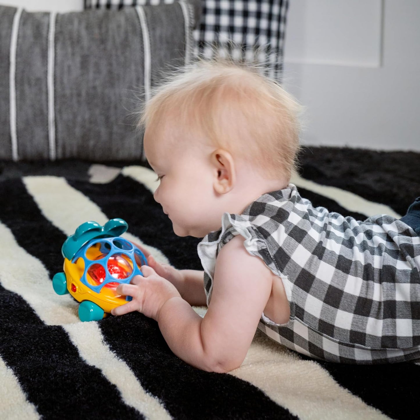 BABY EINSTEIN- Coche de Juguete, Color Neptune, 3.0" (H) x 4.16" (W) x 3.74" (L) (Kids2, Inc. 16766-6-A1-LN-AC-MEWS-YW2)