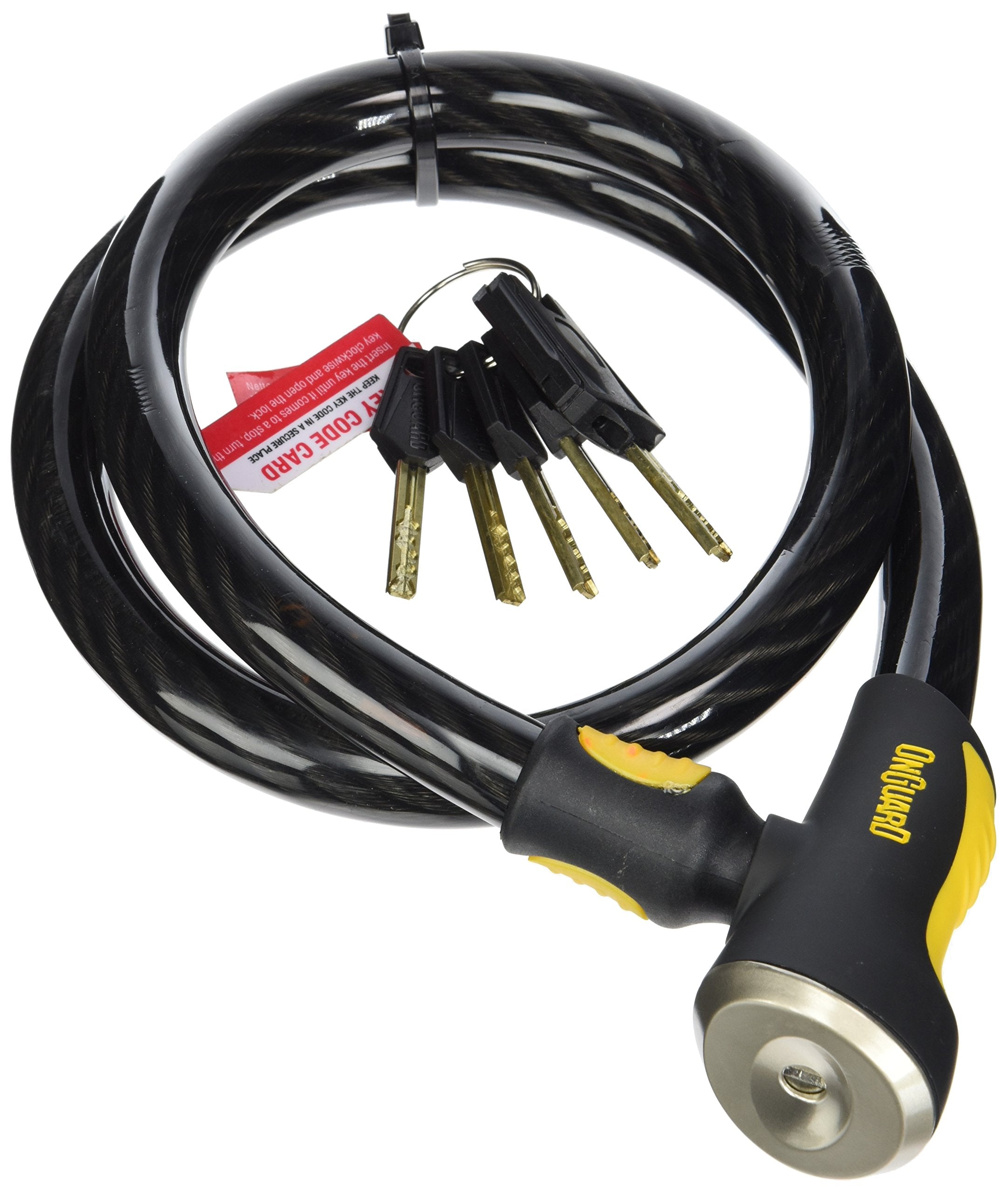 On-Guard Akita Lock Cable - Black, 100 x 20 cm