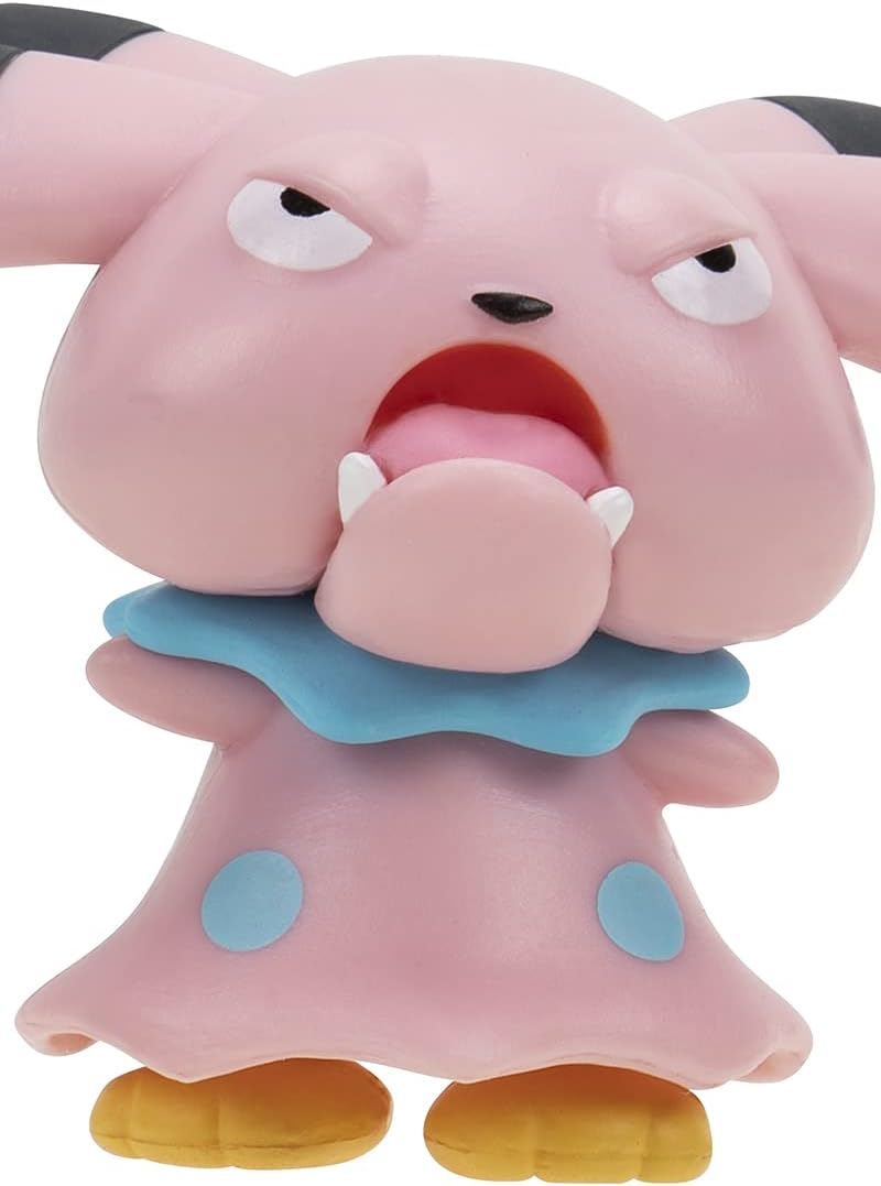 Pokemon Machollo & Snubbull Figures - 5 cm Pokémon Combat Figures - New 2023 - Officially Licensed Pokemon Toy