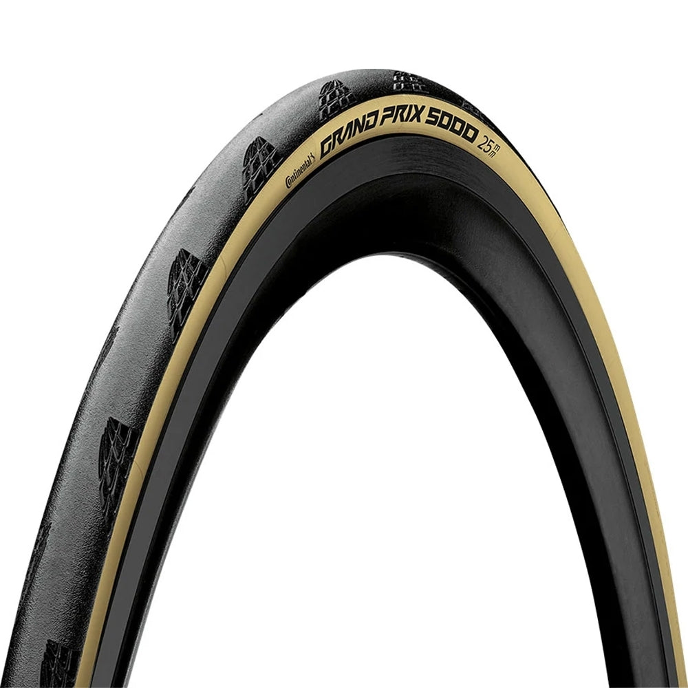 Continental Grand Prix 5000 Tyre Foldable Blackchili Compound 2021 Black/Cream 700X28C
