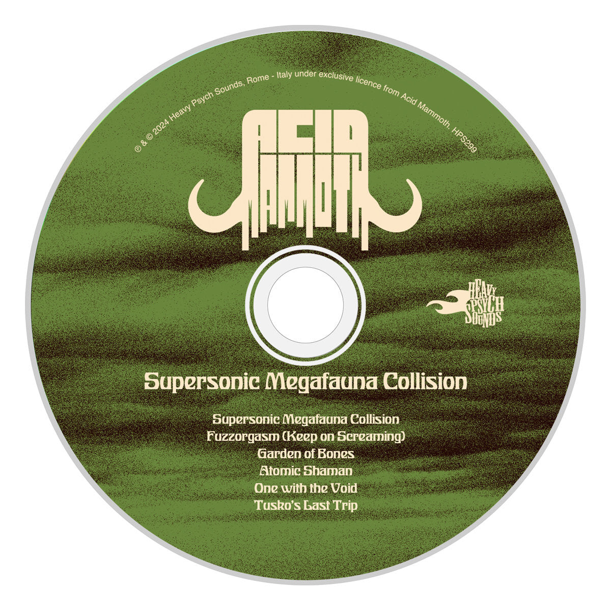 Supersonic Megafauna Collision