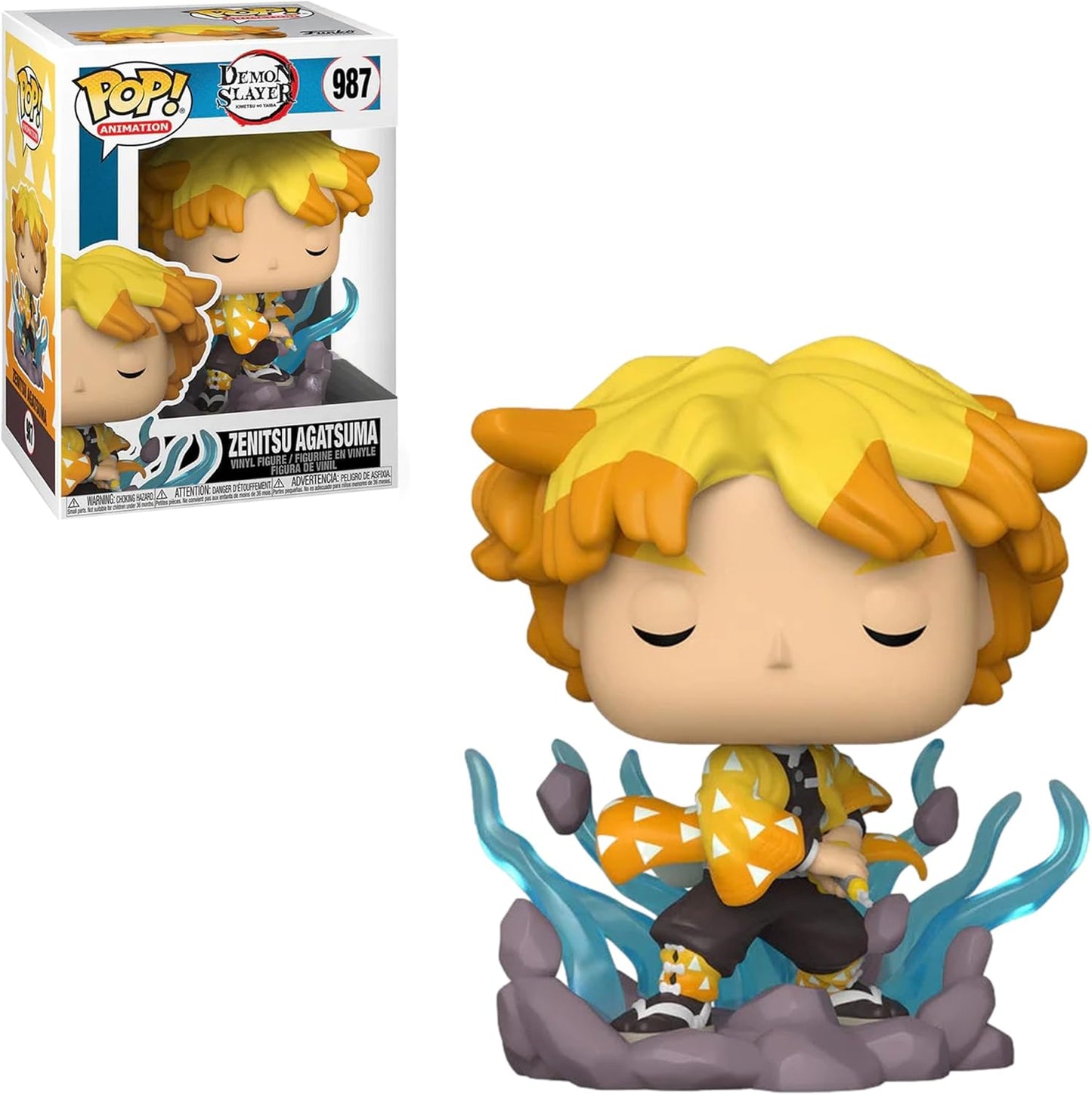 Funko Pop! Demon Slayer Zenitsu Agatsuma Funimation 2022 Exclusive