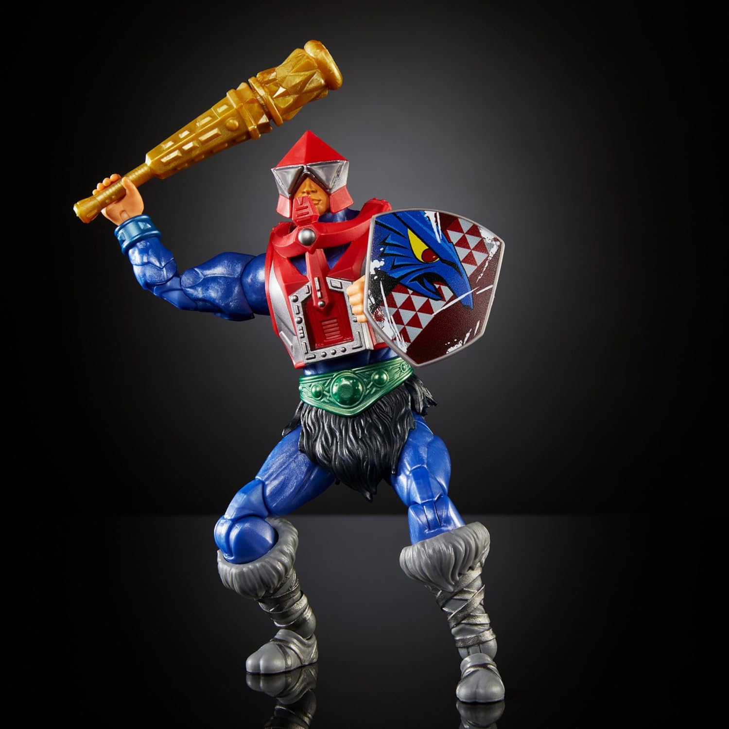 Masters del Universo MOTU New Eternia Mekaneck Figura de acción con accesorios, juguete +6 años (Mattel HYC51