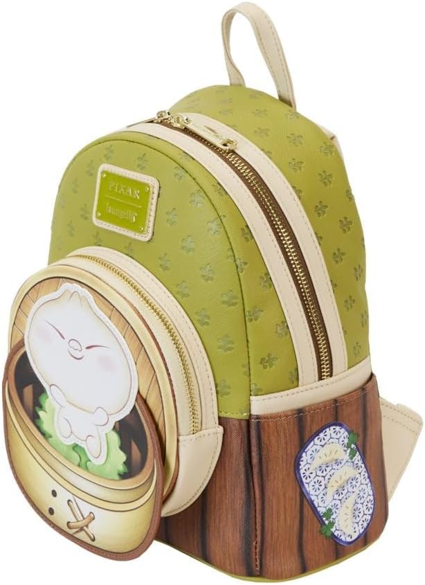 Loungefly Disney Pixar Bao Bamboo Steamer Kids Mini Backpack Multi