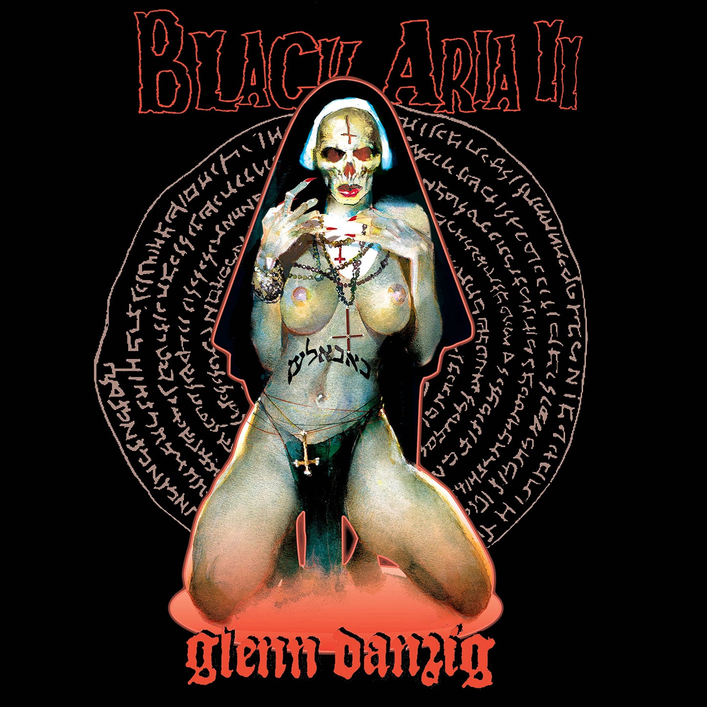 Black Aria Ii - Orange, Black, Yellow