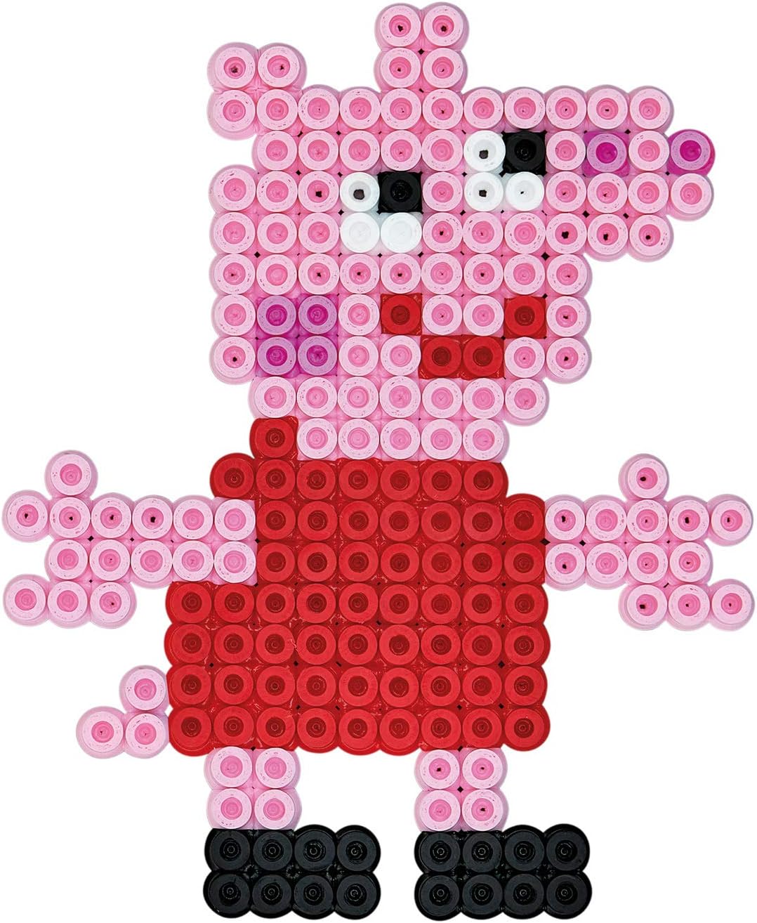 Hama Perlen Peppa Pig 7965 - Set regalo con perline da stirare, multicolore
