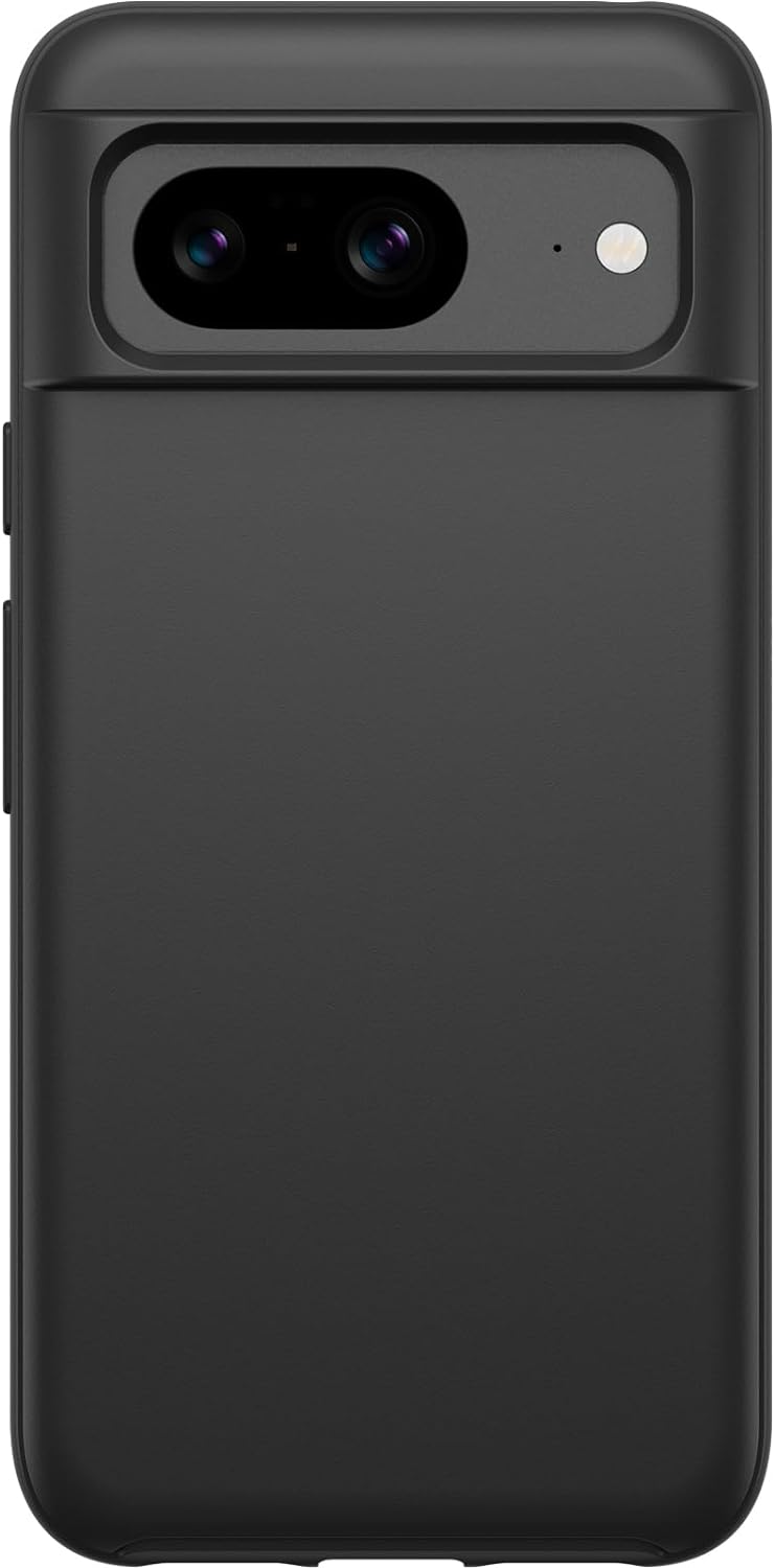OtterBox Symmetry Case for Google Pixel 8, Shockproof, Drop proof, Protective Thin Case, 3x Tested to Military Standard, Black, Non-Retail Packaging Pixel 8 Black