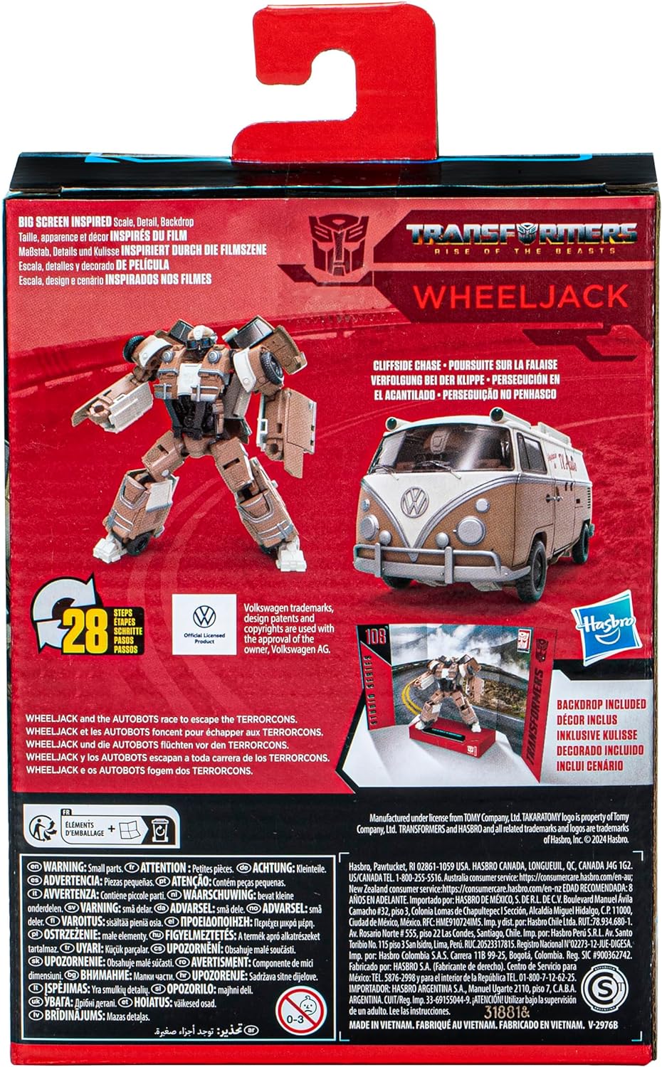 Transformers Studio Series Deluxe Rise of the Beasts 108 Wheeljack Action Figure