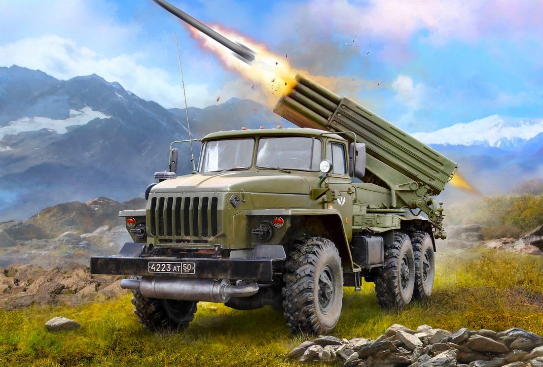 Zvezda - 1/72 BM-21 GRAD 1 ROCKET LAUNCHER (3/24) *