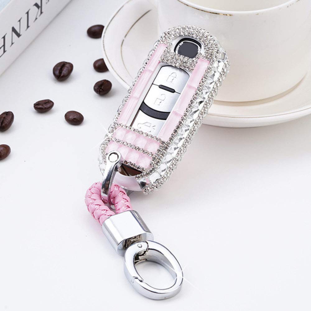 Diamond Crystal Car Remote Key Cover Case For Mazda 2 3 6 Axela Atenza C