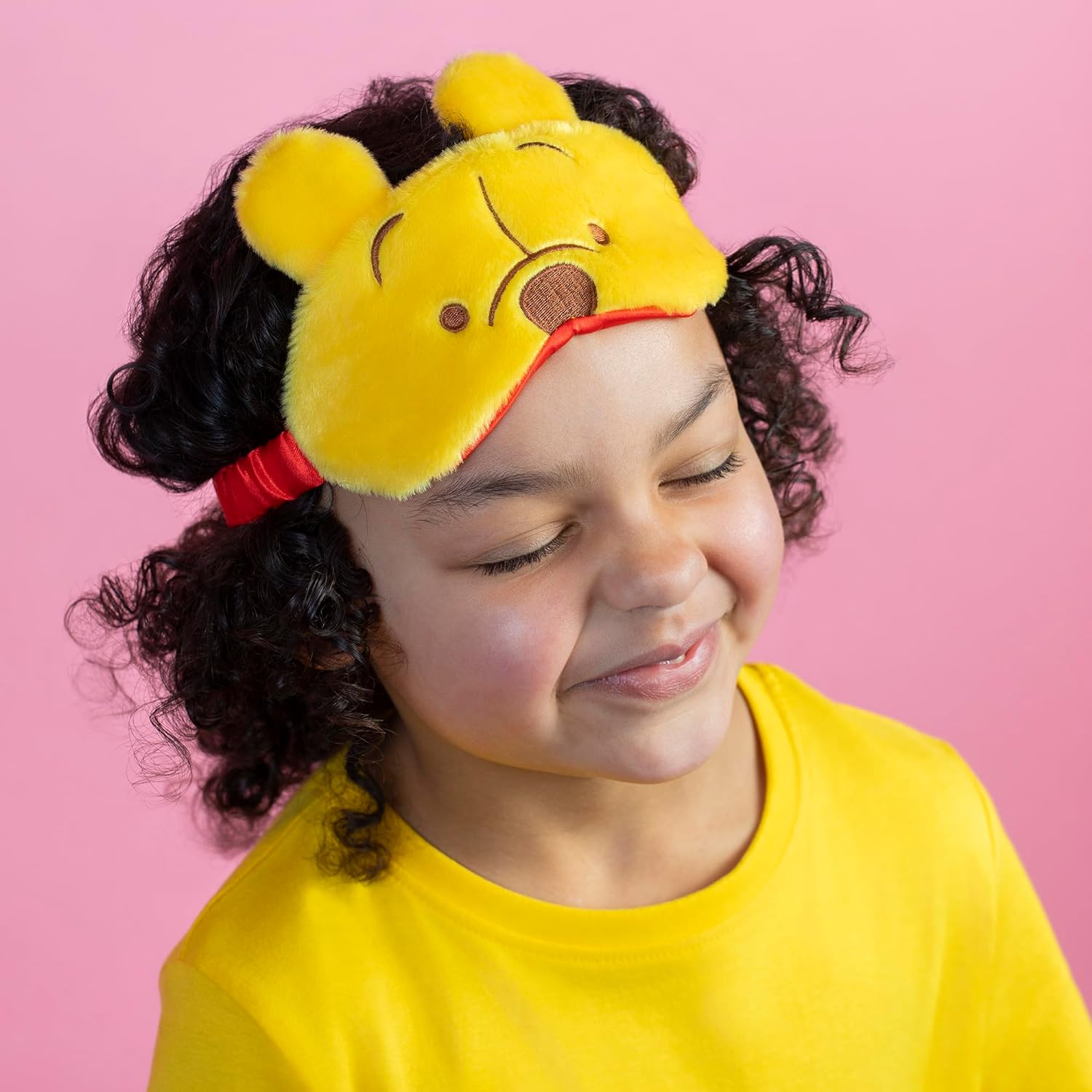 Disney - Winnie The Pooh Red & Yellow Sleep Mask
