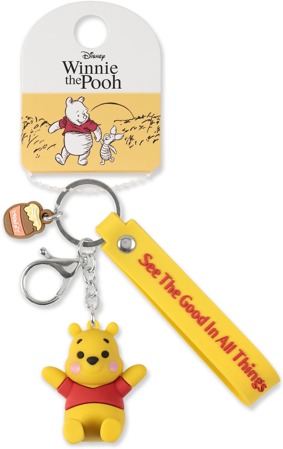 Disney Winnie The Pooh Yellow 3D Keychain GH00327YL.PH