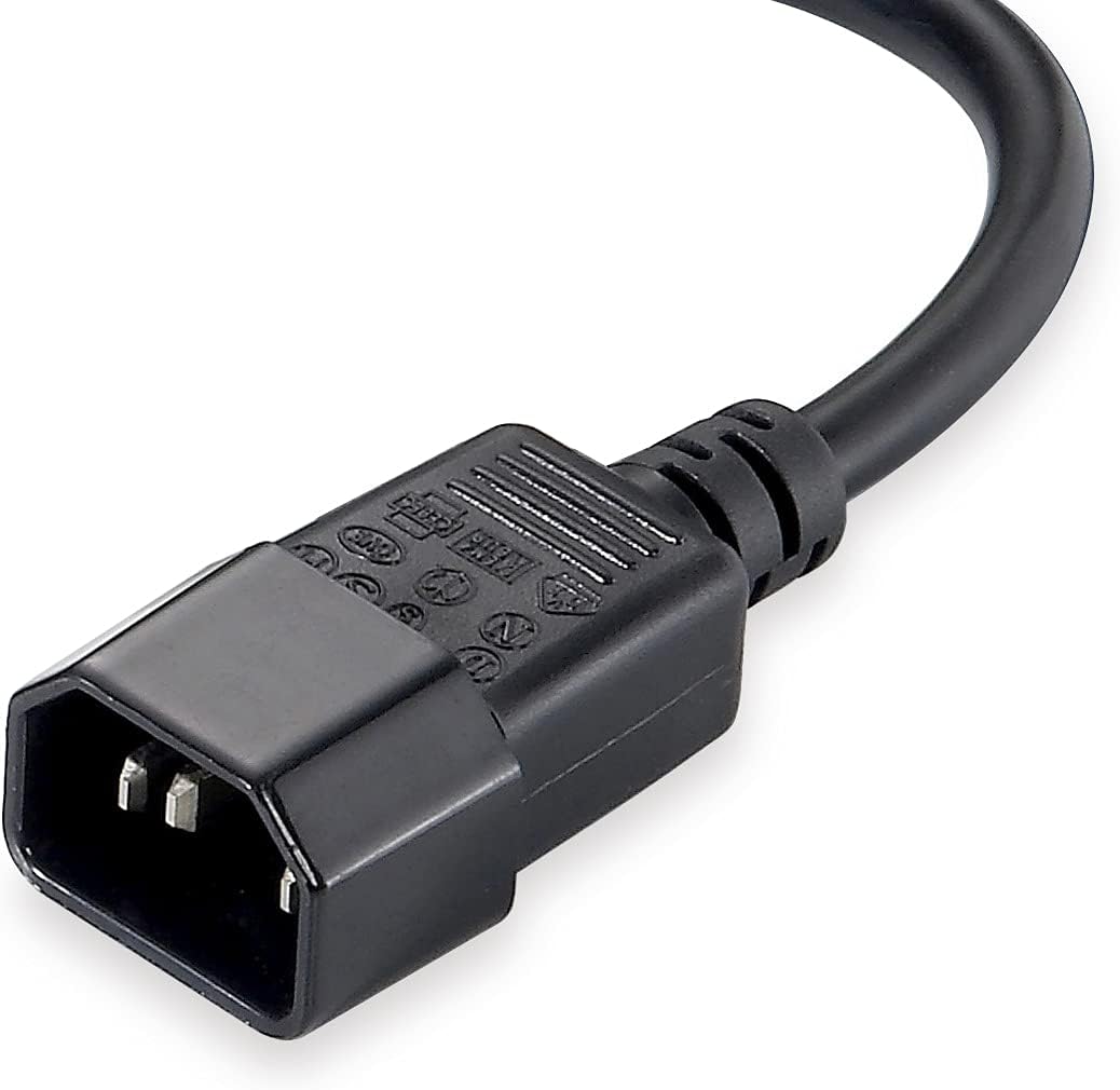 Equip 112210 power cable Black 1.6 m C14 coupler 2 x C13 coupler