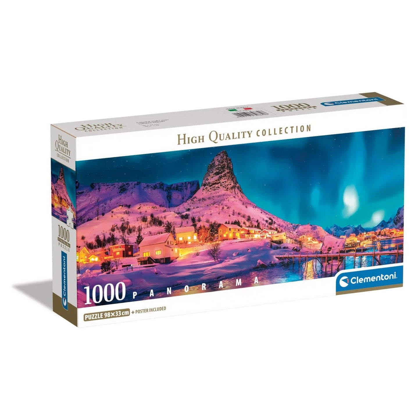 Clementoni Panorama Puzzle 1000 Teile: Lofoten Islands