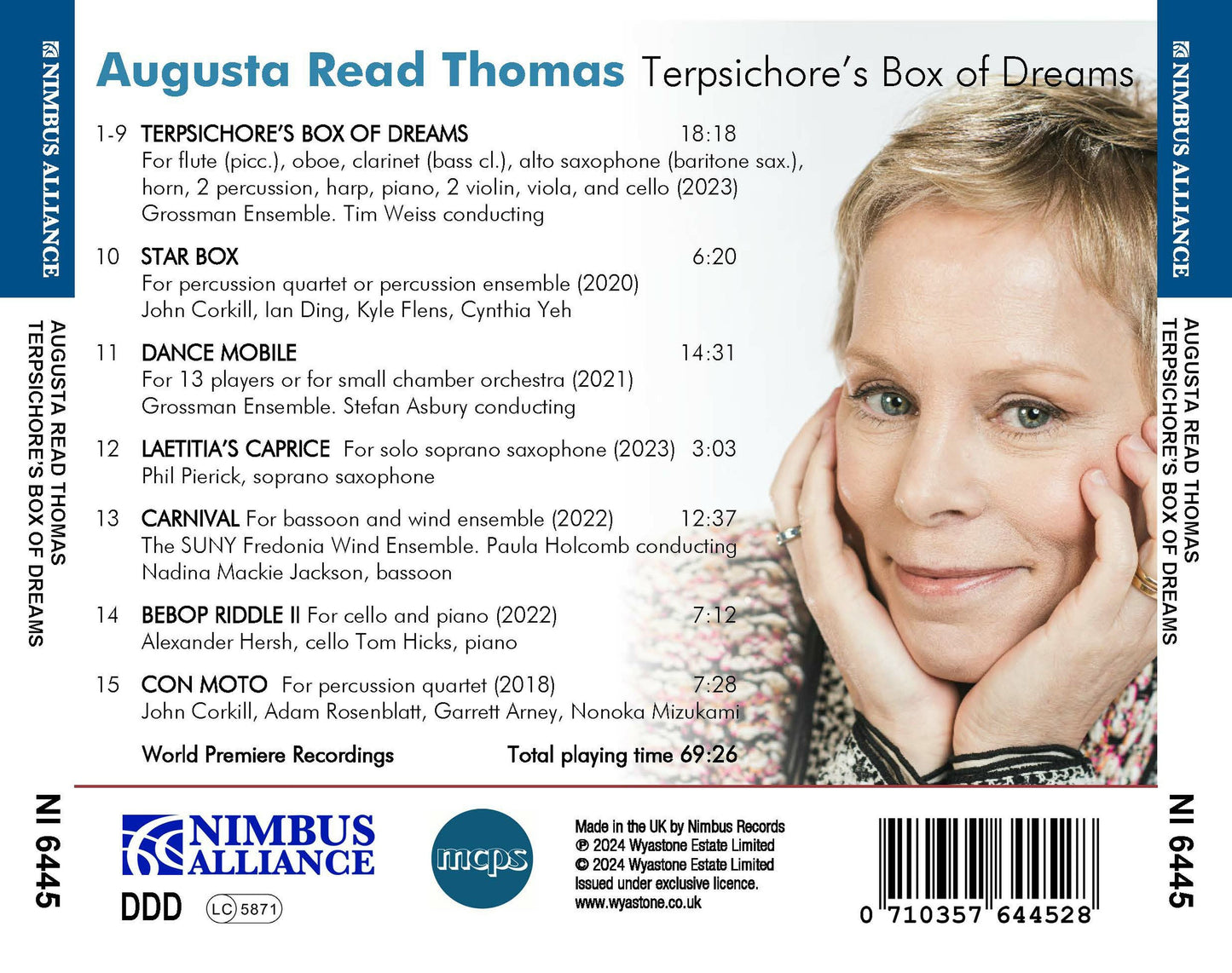 Augusta Read Thomas: Terpsichore's Box of Dreams