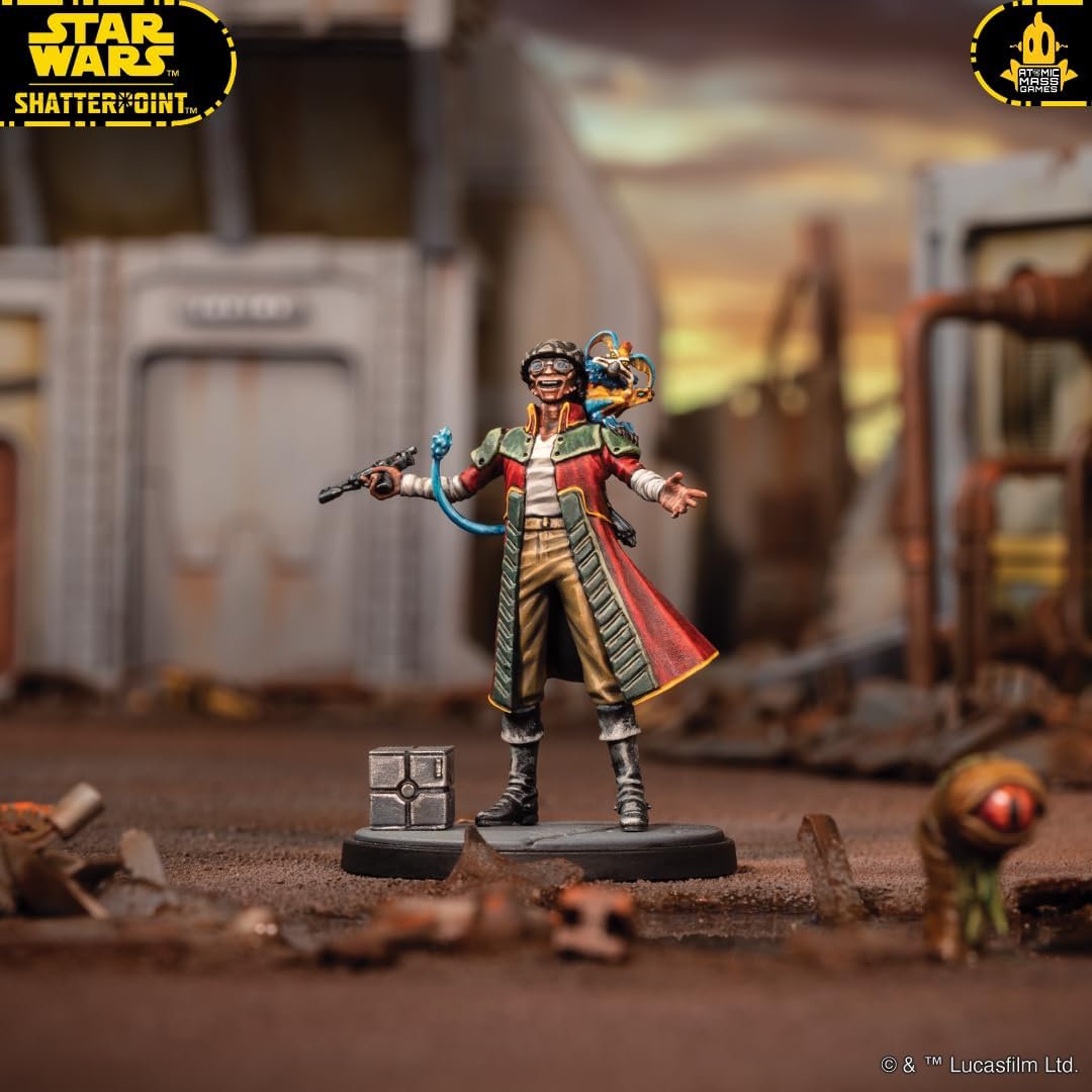 Atomic Mass Games | Star Wars Shatterpoint: That’s Good Business | Pack de Escuadra | Juego de Estrategia | A Partir de 14 Años | 2 Jugadores | 90 Min. por Partida | Multilenguaje (Incluye Español