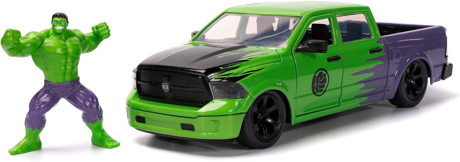 Jada MARVEL 2014 RAM 150 WITH HULK FIGURE 1:24
