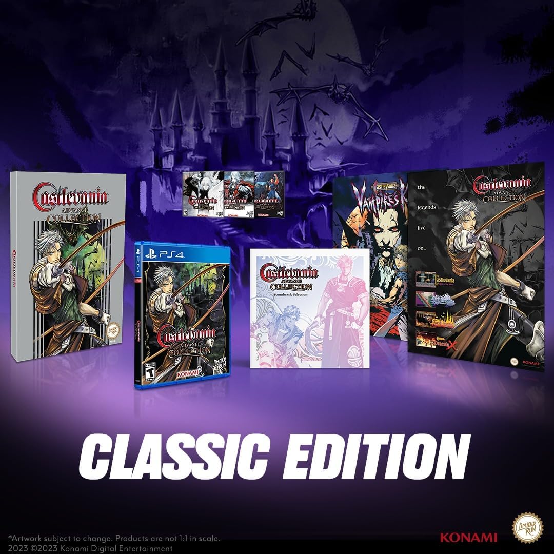 Castlevania Advance Collection Classic Limited Edition (LR #524