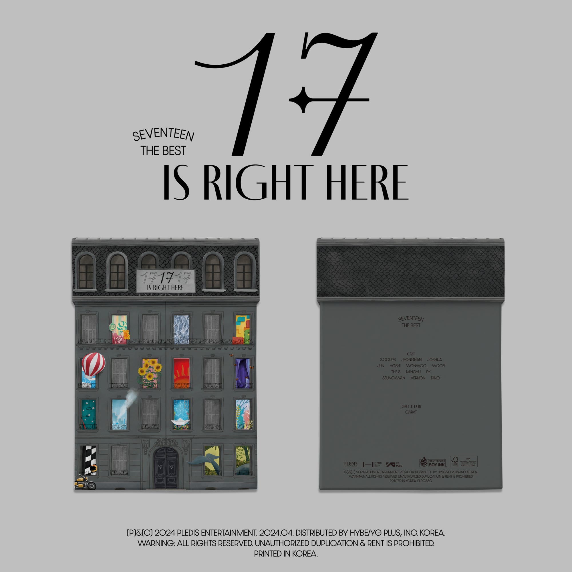 SEVENTEEN Best Album '17 IS RIGHT HERE' (HERE Ver.)