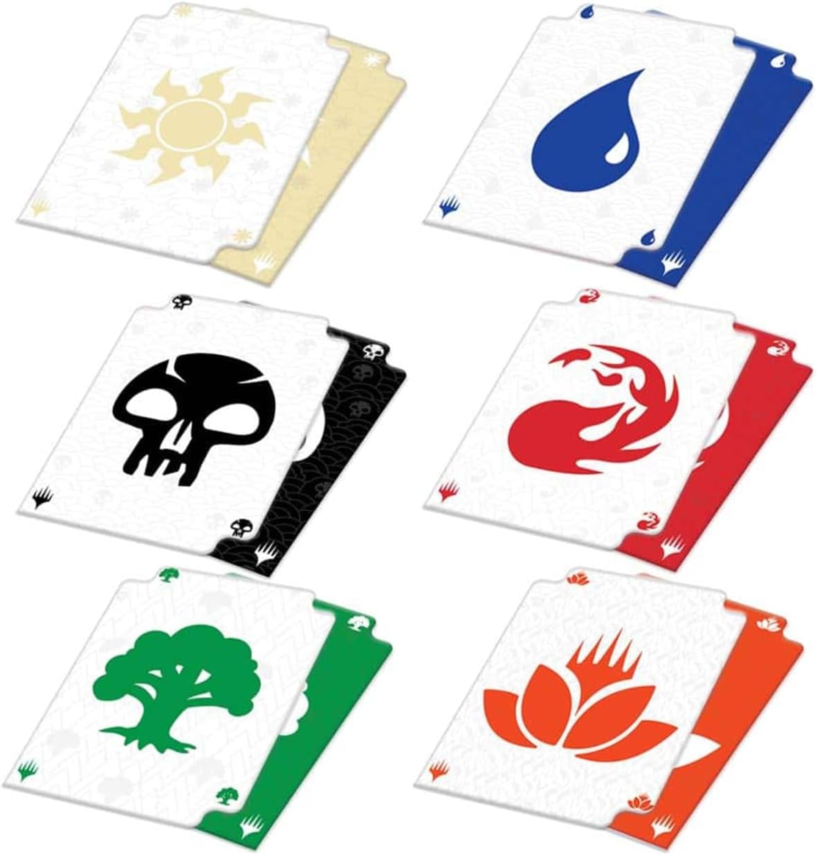 Ultra Pro - Magic: The Gathering - Token Dividers with Deck Box - Mana 8